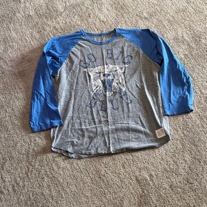 Etro Gray Graphic Kentucky tee